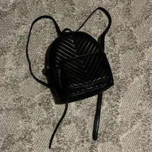 Forever 21 black mini backpack